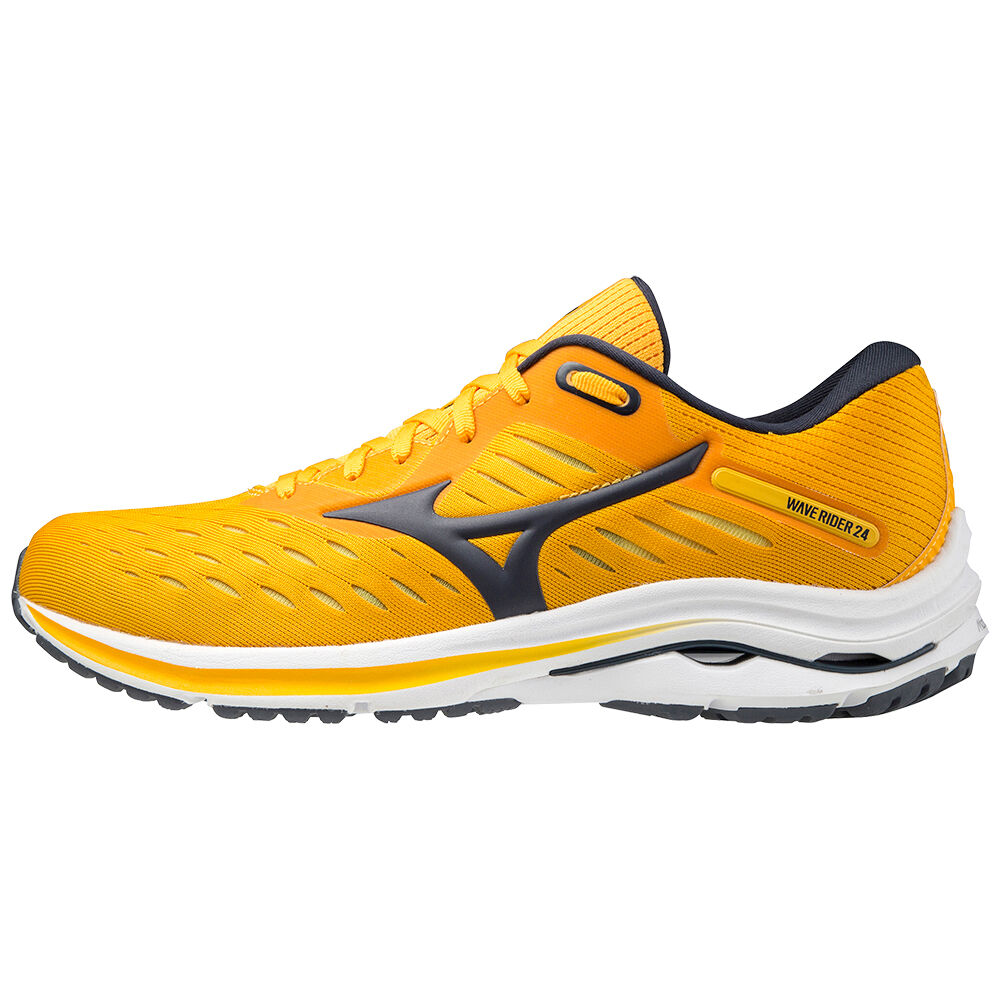 Mizuno Wave Rider 24 Férfi Futócipő Sárga ZBF169503